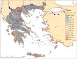 A dataset to support wildland fire and fuel management in Greece created with stochastic wildfire simulations